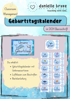 Geburtstagskalender Bubbles